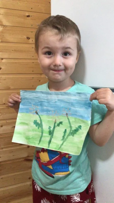 Рисуем " Одуванчик"
