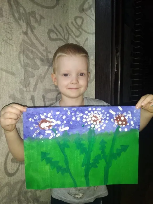 Рисуем " Одуванчик"